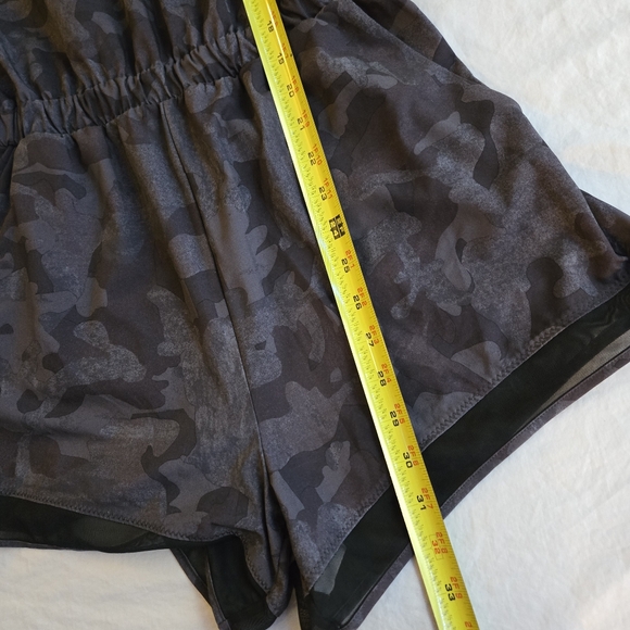 Zella Getaway Blouson Romper XS Grey Depths Say My Name Camo - Picture 4 of 9